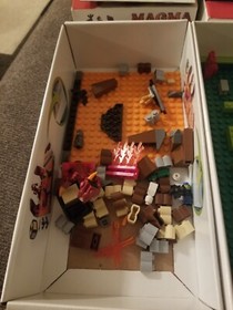 Lego Minotaurus Buildable Board Game (3841) & Magma Monster 3847. Complete K8