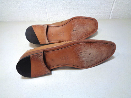 PAOLO DE MARCO TWO TONE MONK STRAP LOAFERS SIZE 15-M - 第 4/5 張圖片