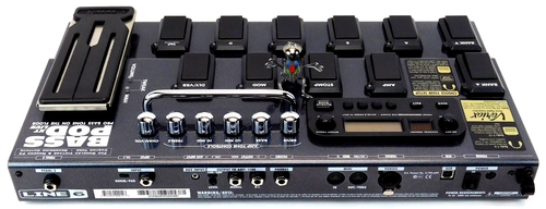 Line 6 Bass Pod XT Live Preamp Modeler Pedalboard +Bag+ Neuwertig+ 1,5J Garantie - Bild 5 von 8