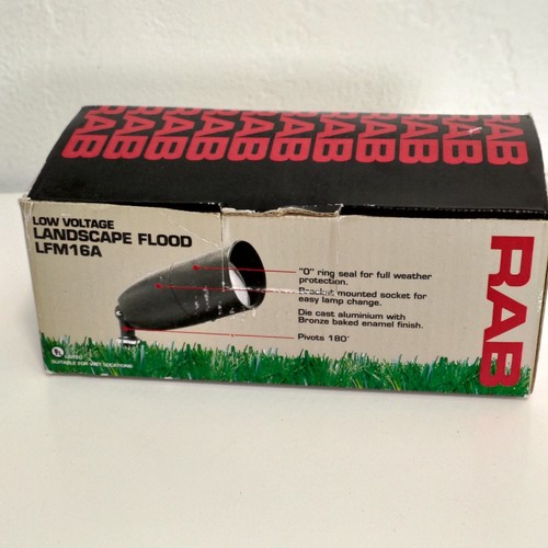 RAB Lighting LFM16A Low Voltage Floodlight, Bronze - Picture 3 of 8