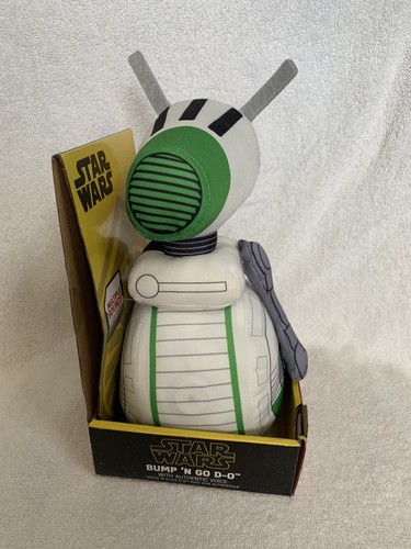 New Star Wars Bump 'N Go D-O' Sound Activated 9" Plush Toy - Picture 1 of 5