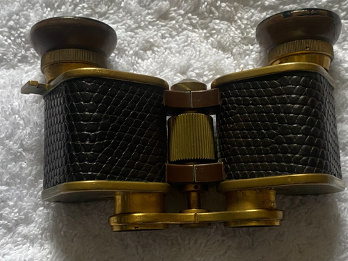 CARL ZEISS JENA TELEATER GILT BINOCULARS - Bild 4 von 4