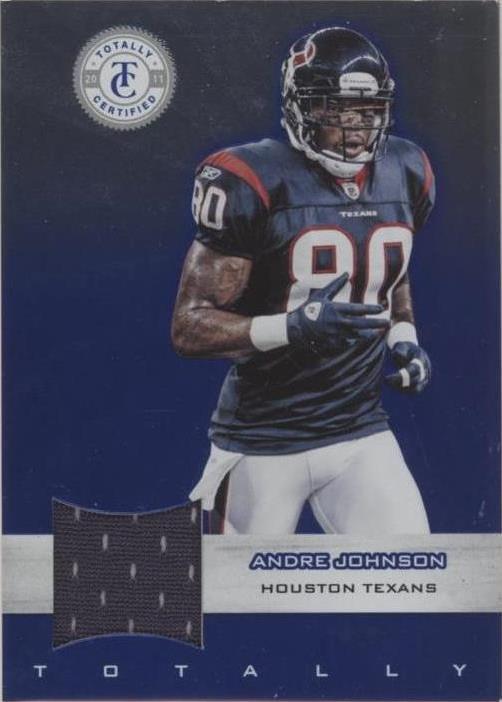 2011 Panini Totally Certified Andre Johnson #27 - 1 of 2