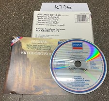 Symphony 9 in New World " by Georg Solti (CD, 1990) CD No Case No Tracking #K735