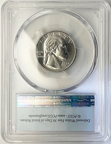 2024 P American Women Quarter Hon. Patsy Takemoto Mink PCGS MS 66 First Strike - Picture 2 of 2