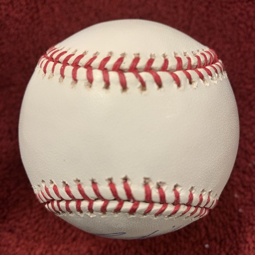 Jeremy Hermida Signed Rawlings OML Baseball F - MLB Autograph Marlins Red Sox - Picture 5 of 6