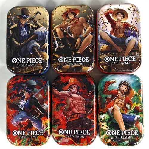 One Piece Card Game Mini-tin Pack Set Vol.1 Asian Limited - Set 6 Mini Tins