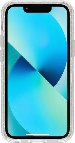 Nueva Funda para iPhone 13/14/15 OtterBox Serie Symmetry Funda, Transparente Polvo de Estrellas - Imagen 3 de 7