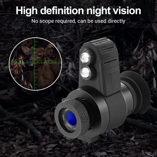 NEW Digital Night Vision Monocular 850nm IR Infrared Scope Hunting Cross Cursor - Picture 11 of 19