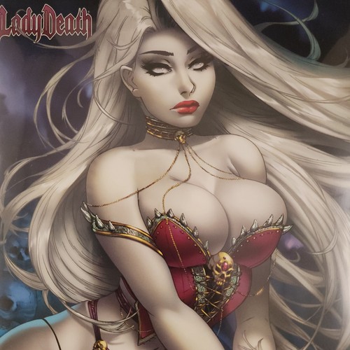 Lady Death Treacherous Infamy 1 Violet 2 Lounge Coffin Comics