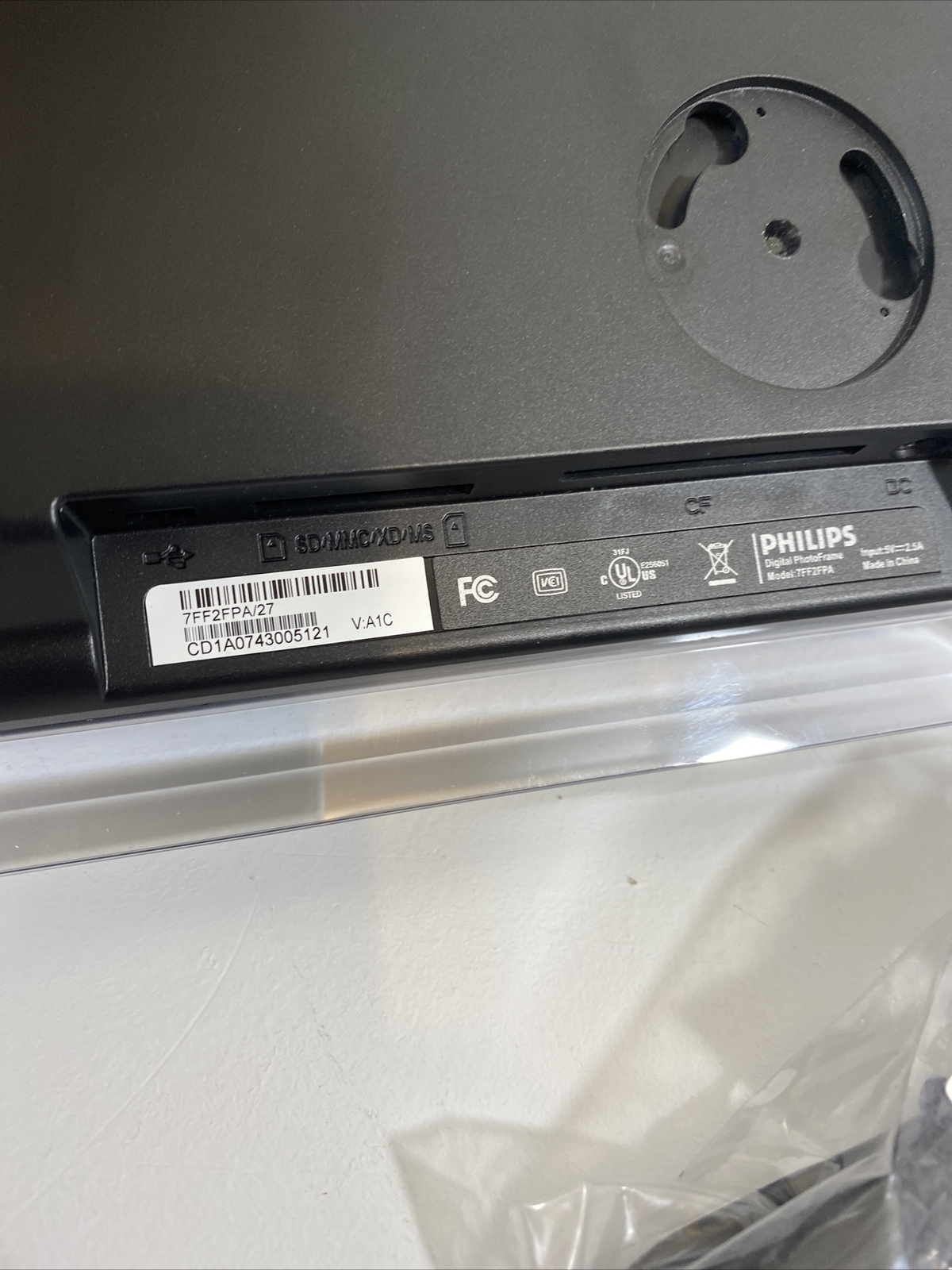 Philips DIGITAL PHOTO FRAME 7FF2FPA High Pixel Density 7" 6.5 inch