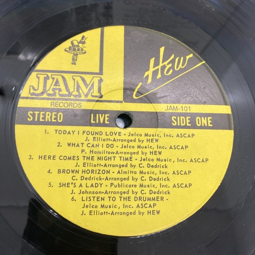 SIGNED H.E.W. Live LP Album 1972 Private Press Jam Records JAM-101 Vinyl EX Rare - Picture 6 of 9