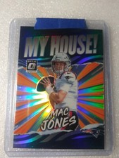 2021 Donruss Optic Mac Jones Rookie My House Silver Holo Prizm Patriots #MH-5