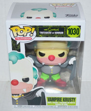 Funko POP! Halloween The Simpsons Treehouse Vampire Krusty #1030 Figure MINT🔥