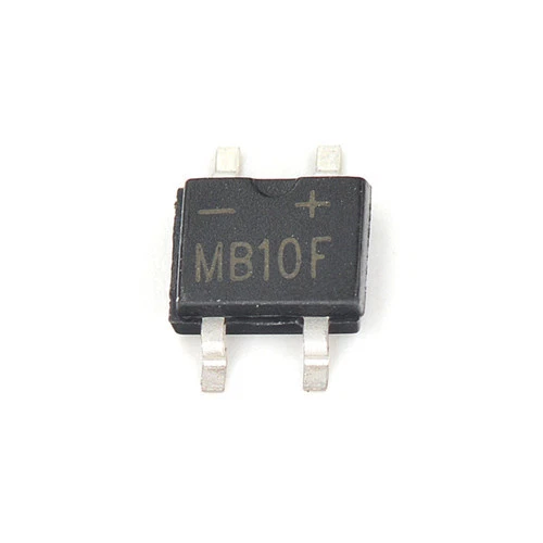 100PCS MB10F 1A 1000V SOP-4 SMD Bridge Rectifier - Bild 1 von 1