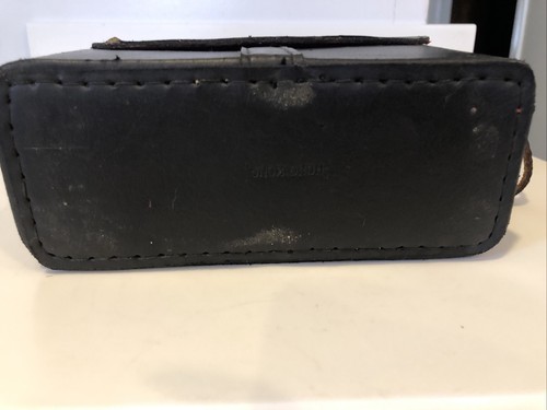 Vintage Leder Hart Kameratasche Tasche Made in Hong Kong - Bild 6 von 11