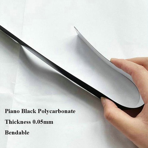 For Toyota Highlander 2020-24 Gloss Black Pillar Posts Set Door Trim Piano Cover - Foto 6 di 8