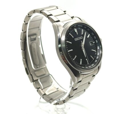Seiko Selection 7B75-0AA0 Radio wave control Date Titan Blk
