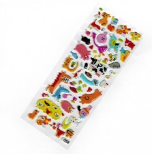 NEW 3D Scrapbooking Sticker DIY Diary Planner Decor Happy Farm Animal Stickers