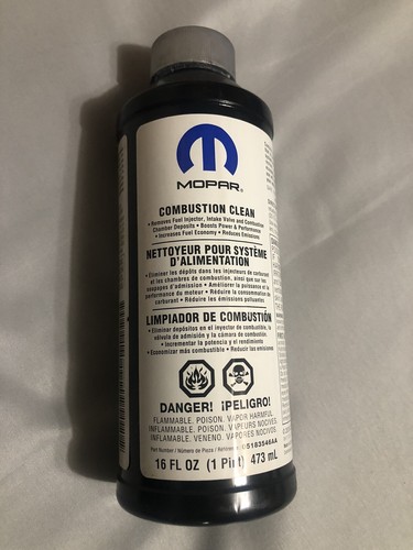 1 NEW OEM Mopar Fuel Injector Combustion Cleaner 16oz Bottle 05183546AA Free S&H - Imagen 1 de 7