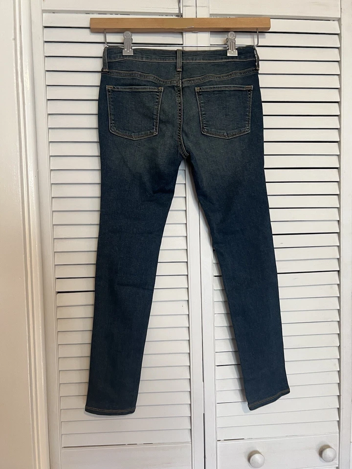 Pantalones de mezclilla OLD NAVY para niños niñas talla 12 Rockstar ajustados cintura ajustable Foto 3 de 4