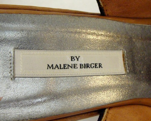 SANDALIAS DE CUÑA DE MALENE BIRGER BRONCEADO TALLA 40/US 10 A131 - Imagen 2 de 10