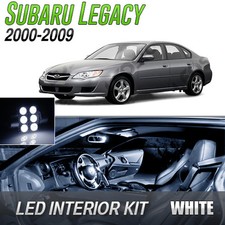 2000-2009 Subaru Legacy White LED Lights Interior Kit