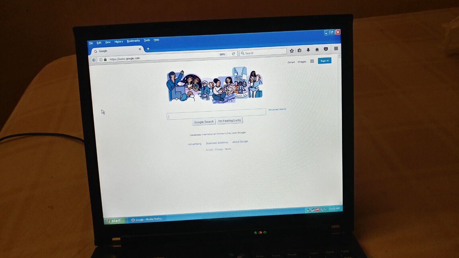 IBM Lenovo Thinkpad T60 Laptop Core Duo 1.83 GHz 4 GB Ram Windows XP pro SP3 - Picture 9 of 17