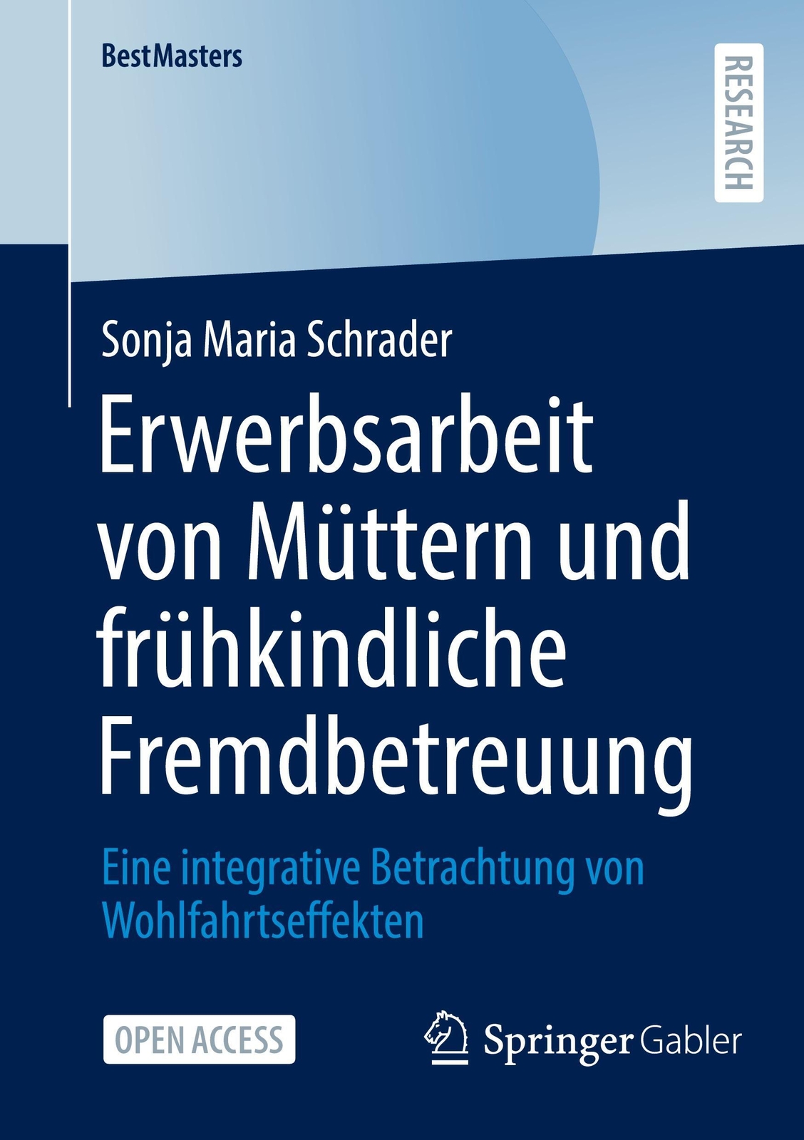 Thumbnail - Erwerbsarbeit Von Müttern Und Frühkindliche Fremdbetreuung Sonja Maria