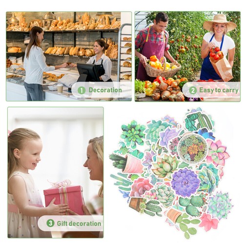 3 PCS Wasserfester Aufkleber Dekorative Schöner Cartoon-Aufkleber - Afbeelding 6 van 12