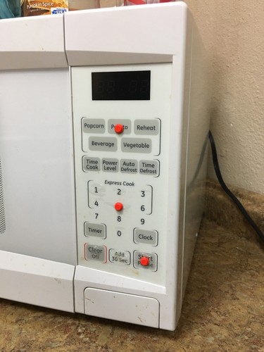 20 Medium Black Round Bumps - Help people with Low Vision or Blind - Picture 5 of 9