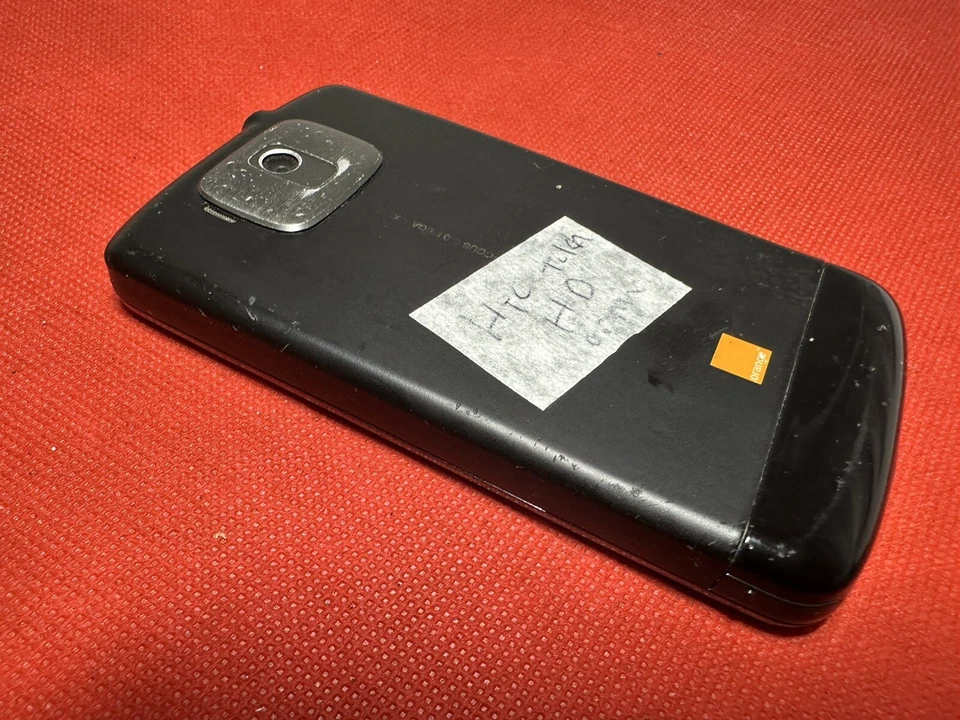 HTC Touch HD Black Orange Network Android Smartphone - Image 4 of 4