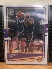 LeBron James 2020-21 Panini Donruss Optic #13 Los Angeles Lakers Base NBA 🏀 
