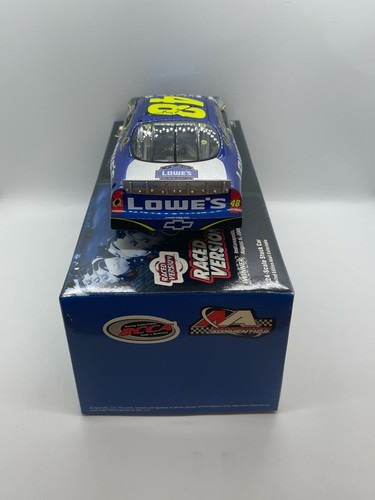 2006 RCCA Rare Jimmie Johnson Lowes Brickyard Raced Version 1/24 Diecast 81/150 - Picture 6 of 9