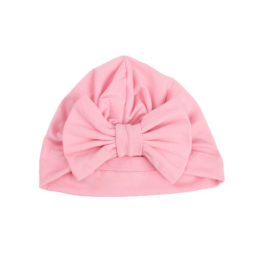 Baby Infant Girls Kids Bowknot Beanie Hat Hair Head Wrap Stretchy Turban Cap - Picture 14 of 16