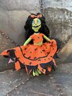 Mini Black Cat Creature Halloween Handmade Rag Doll