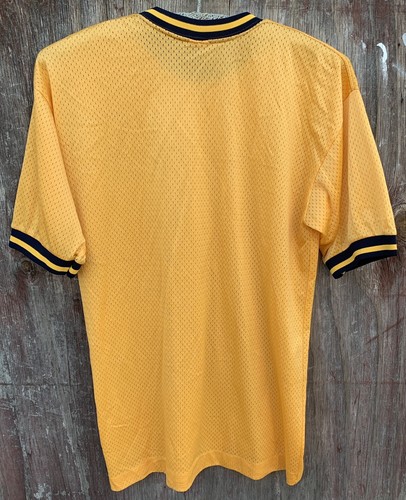 Vintage Oswego State Nylon Ringer Tee Graphic T Shirt Jersey Champion Blue Bar L - Picture 13 of 24