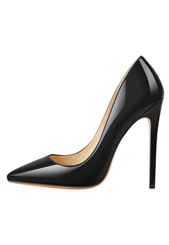 Zapatos grandes travesti drag queen de cuero patentados Onlymaker tacones altos - Imagen 21 de 24