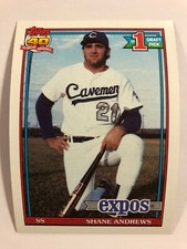 1991 Topps Baseball Card "Pick Your Card" (Combined Shipping)