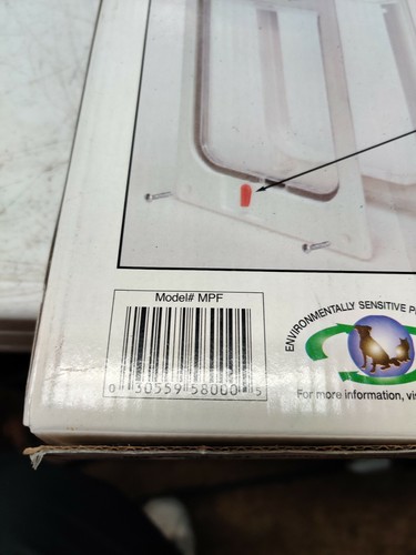 Ideal Pet Products MPF 7-1/2" X 10 1/2" Medium LOCKING Pet Door - Picture 4 of 11