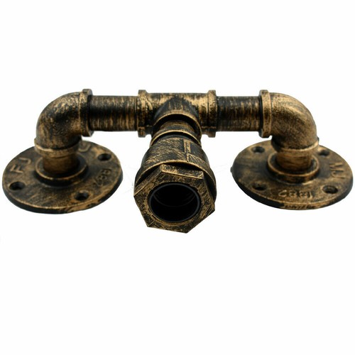 Lampada da parete industriale vintage loft tubo acqua rustico luce da parete steampunk - Foto 71 di 143