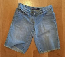 Cute Mini Boden Girls 9-10 yrs Jean Shorts with Colourful Pockets