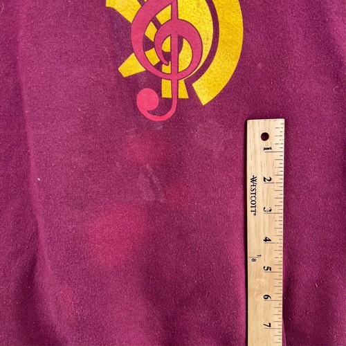 Vintage JERZEES LASSITER TROJAN BAND Sweatshirt Herren XL Crewneck 90s LESEN - Bild 16 von 21