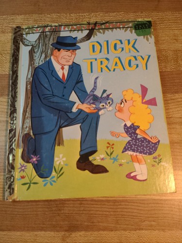 Dick Tracy Little Golden Book Vintage - Picture 1 of 12