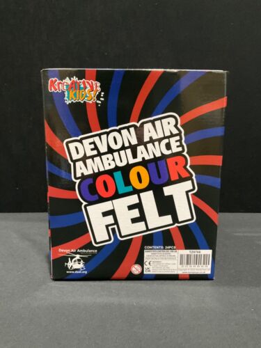 Devon Air Ambulance Filzkunst Malset Box mit 48 Schulen Kinderclub - Bild 4 von 8