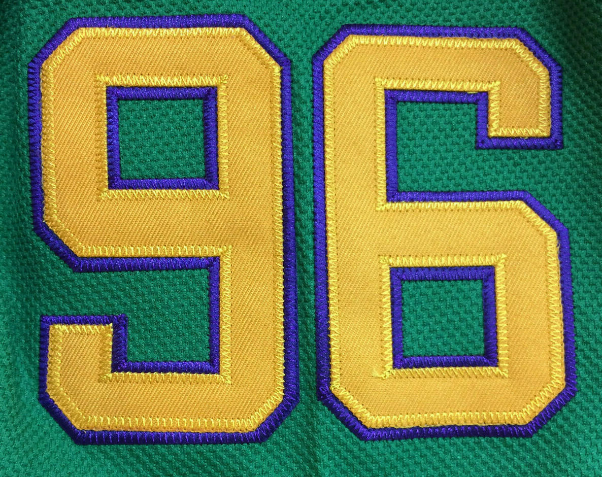 Phoneutrix Charlie Conway #96 Mighty Ducks Movie Hockey Jersey White Green : Clothing, Shoes & Jewelry