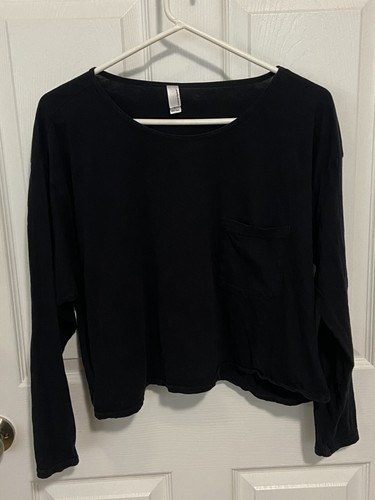 Lot - 3 American Apparel Women's Medium Pink Romper White Bodysuit Black Top USA - Picture 20 of 21