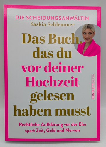 Saskia Schlemmer, Das Buch das du vor deiner Hochzeit gelesen haben musst, 2024