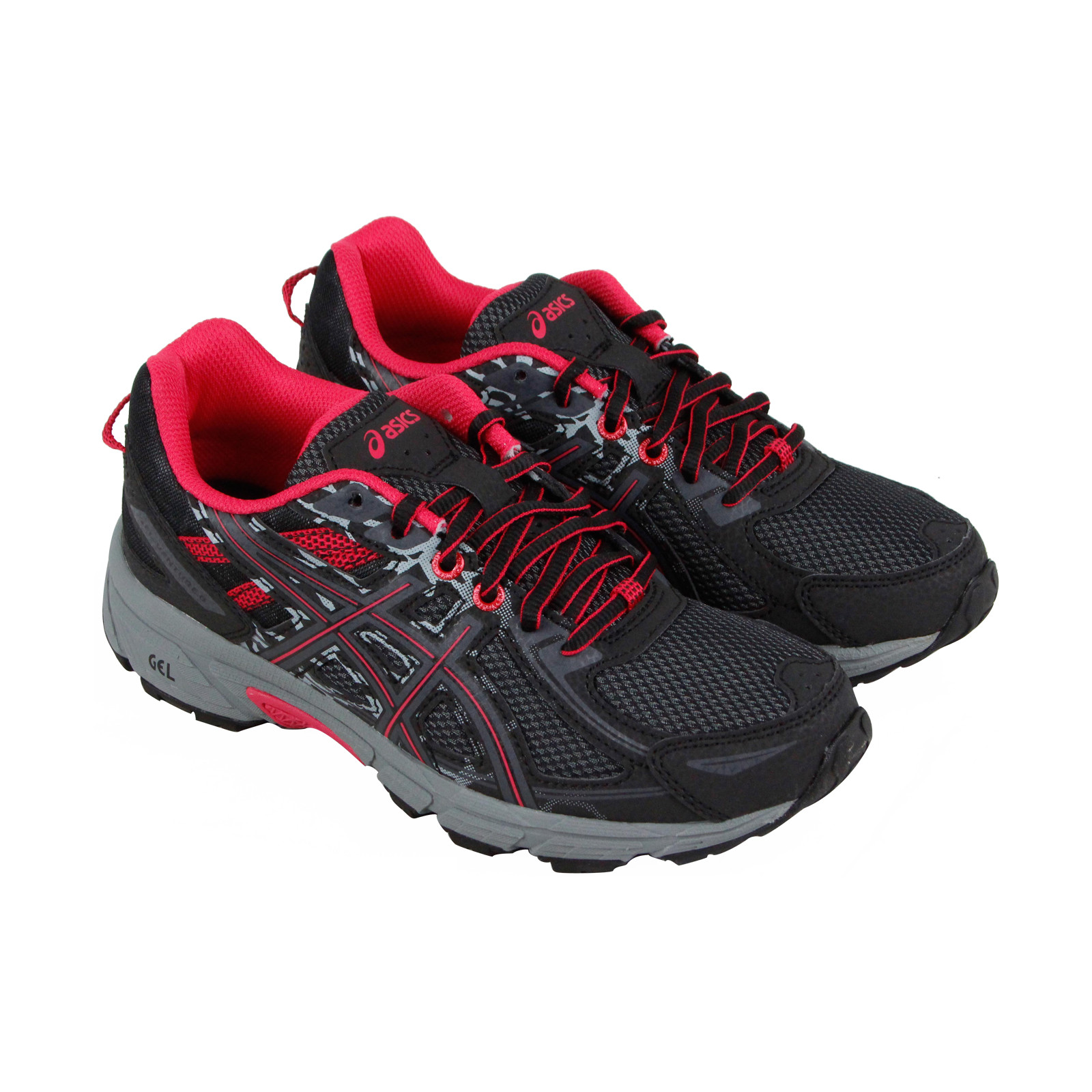Asics Gel Venture 6 Womens Black Textile Athletic Lace Up Running Shoes Cheap and beautiful fashion Asics Gel Venture 6 Womens Black Textile Athletic Lace Up Running Shoes Cheap and beautiful fashion