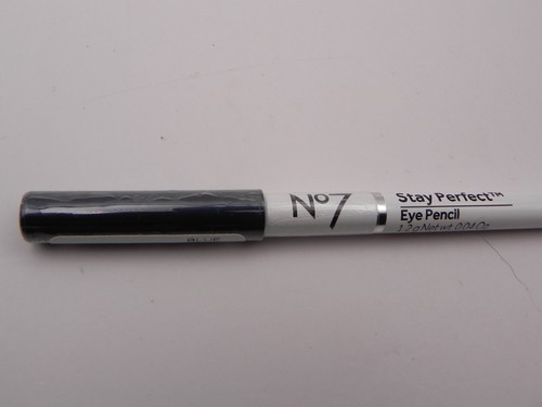 No7 Stay Perfect Amazing Eye Pencil - PRECISE TIP BLUE (1g) - Picture 3 of 4